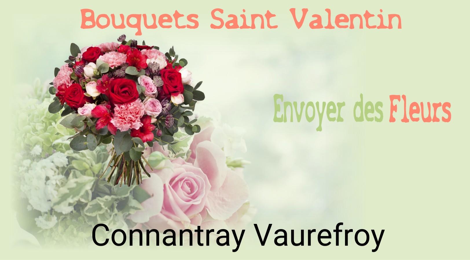 Roses de Saint-Valentin livrées à Connantray-Vaurefroy